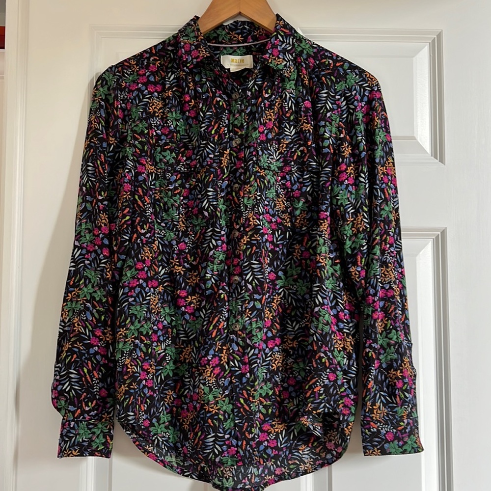 Anthropologie Blouse Button Down
